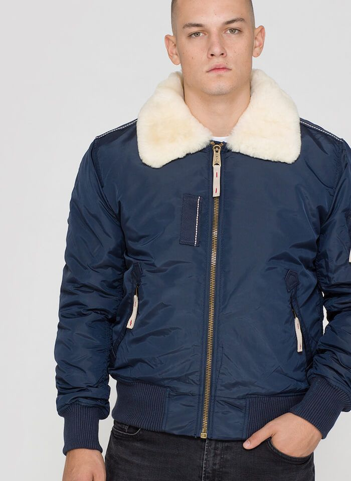 Kurtka Alpha Industries Injector Iii Granatowa Rep Blue