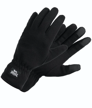 Rękawiczki zimowe polarowe LONSDALE LONDON AYSIDE czarne