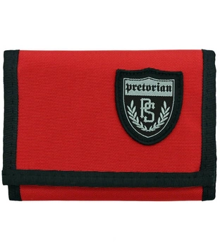 Portfel PRETORIAN SHIELD  czerwony