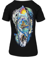 T-shirt damski PIT BULL CAMINO WMN czarny