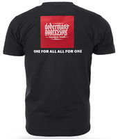 T-shirt DOBERMANS ONE FOR ALL TS372 czarny