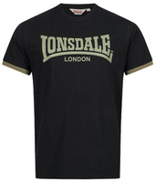 T-shirt Lonsdale TOWNHEAD czarny