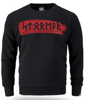 Bluza DOBERMANS STORMER BC387 czarna prosta