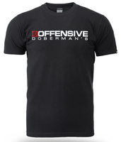 T-shirt DOBERMANS CLASSIC SUN TS349 czarny