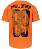 T-shirt PIT BULL EIGHTY NINE DOG pomarańczowy (orange)