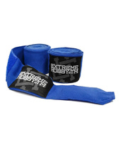Bandaże bokserskie EXTREME HOBBY BLOCK 450 cm niebieskie