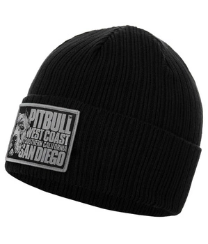 Czapka zimowa PIT BULL SILVAS BLOOD DOG czarna