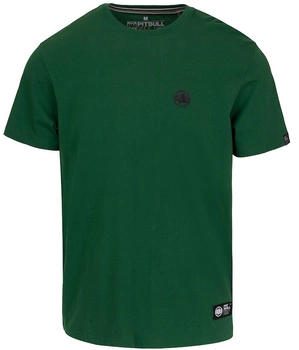 T-shirt PIT BULL SMALL LOGO 25 zielony (leaf green)