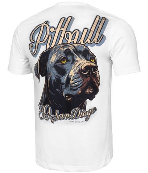 T-shirt PIT BULL ORIGINAL biały