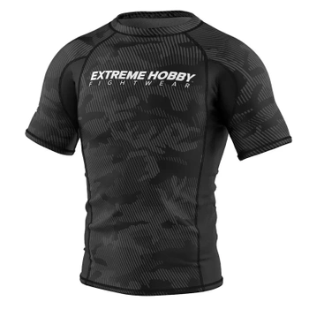 Short sleeve rashguard EXTREME HOBBY HAVOC czarny