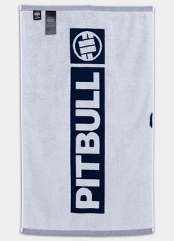 Ręcznik kąpielowy PIT BULL GYM HILLTOP granatowy 88x52 cm