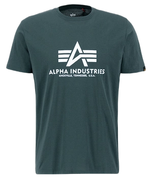 T-shirt ALPHA INDUSTRIES BASIC zielony (navy green) 100501 610