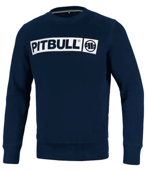 Bluza PIT BULL HILLTOP TERRY granatowa prosta