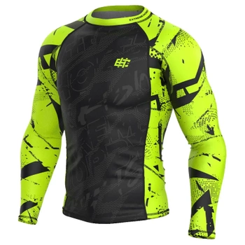 Longsleeve rashguard EXTREME HOBBY NEO limonka