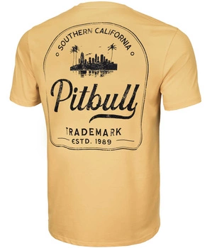 T-shirt PIT BULL ULTRA LIGHT S.CAL żółty