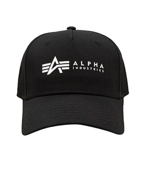 Czapka ALPHA INDUSTRIES CAP czarna 126912 03