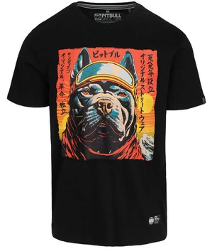 T-shirt PIT BULL FUJI pale yellow