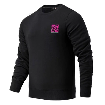 Bluza EXTREME HOBBY FLASH prosta czarno-różowa 
