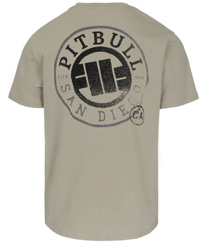 T-shirt PIT BULL SD STAMP szary (grey harbour)