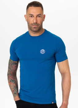 T-shirt PIT BULL SAN DIEGO CA SMALL LOGO royal blue