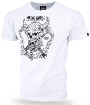 T-shirt DOBERMANS VIKING HORDE TS283 biały