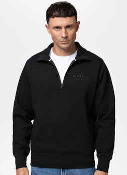 Bluza PIT BULL SAMPSON HALF ZIP czarna 