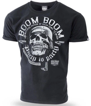 T-shirt DOBERMANS BOOM BOOM TS271 czarny