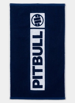 Ręcznik kąpielowy PIT BULL HILLTOP  granatowy 140x70 cm