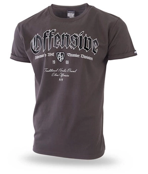 T-shirt DOBERMANS THUNDER OFFENSIVE TS225 brązowy