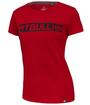 T-shirt damski PIT BULL HILLTOP WMN czerwony