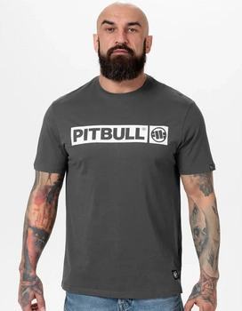 T-shirt PIT BULL HILLTOP 170 grafitowy