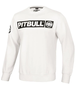 Bluza PIT BULL SHERWOOD biała (off white) prosta