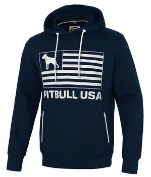 Bluza PIT BULL USA granatowa kaptur
