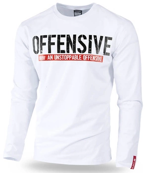 Longsleeve Dobermans AN UNSTOPPABLE OFFENSIVE LS263 biały