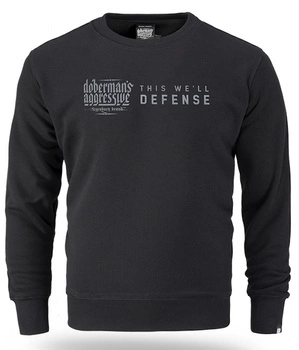 Bluza DOBERMANS DEFENSE BC356 czarna prosta