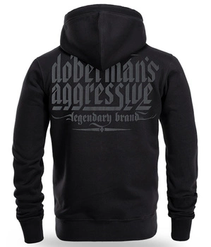 Bluza DOBERMANS SWELLING LOGO BZ351 rozpinana czarna