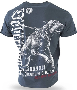 T-shirt DOBERMANS SUPPORT TS220 stalowy