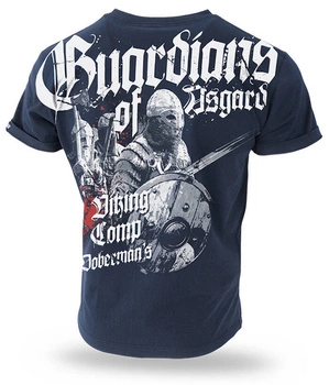 T-shirt DOBERMANS GUARDIANS OF ASGARD TS197 granatowy