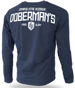 Longsleeve Dobermans PRIDE GLORY LS285 granatowy