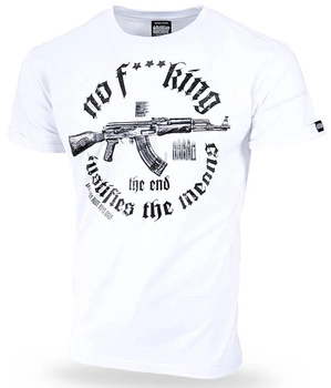 T-shirt DOBERMANS WEAPON TS243 biały