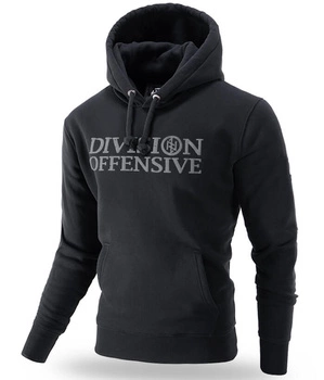 Bluza DOBERMANS OFFENSIVE DIVISION BK325 kaptur czarna