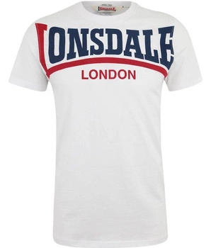 T-shirt LONSDALE CREATON biały