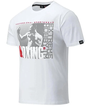 T-shirt EXTREME HOBBY BOXING PRO biały