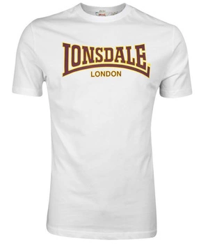 T-shirt Lonsdale CLASSIC biały