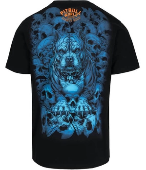 T-shirt PIT BULL GUARDIAN ANGEL czarny