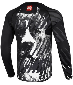 Longsleeve Rashguard PIT BULL STREET DOG czarny