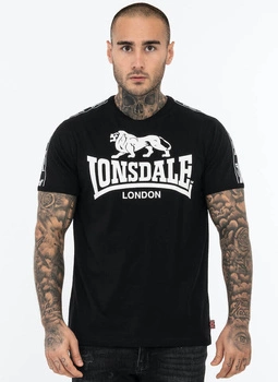 T-shirt LONSDALE STOUR czarny
