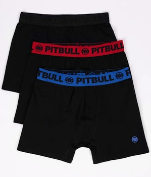 Bokserki PIT BULL TAPE COLOR komplet 3 sztuk 