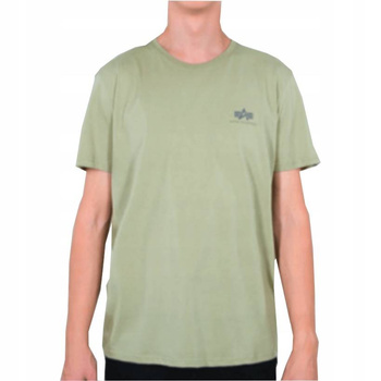 T-shirt ALPHA INDUSTRIES SMALL LOGO oliwkowy ( light olive) 188505 82