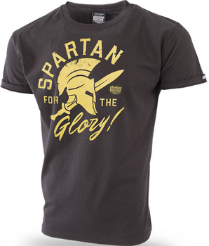 T-shirt DOBERMANS SPARTAN TS289 brązowy